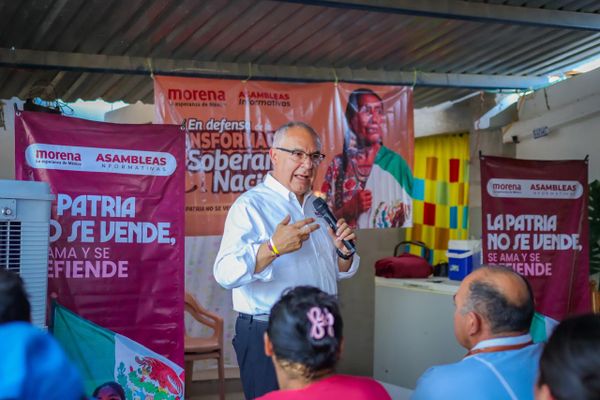 Fundamental la unidad en Morena para dar continuidad al proyecto de nación de AMLO: Alfredo Álvarez