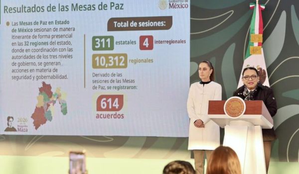 Edomex suma más de mil Jornadas por la Paz y canjea 2 mil 766 armas: Segob