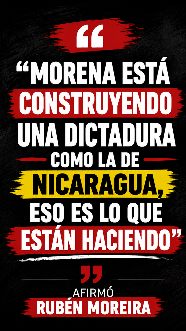 Rubén Moreira acusó a Morena de impulsar mecanismos de censura mediante regulación de derechos de las audiencias