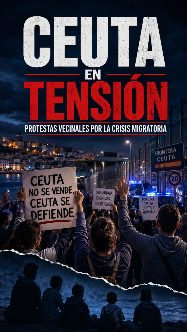 Ceuta vive un fin de semana de nuevas protestas vecinales por la crisis migratoria