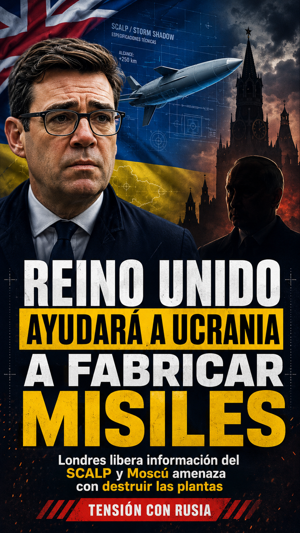 Reino Unido abre a Ucrania tecnología clasificada de misiles SCALP y eleva la tensión con Rusia