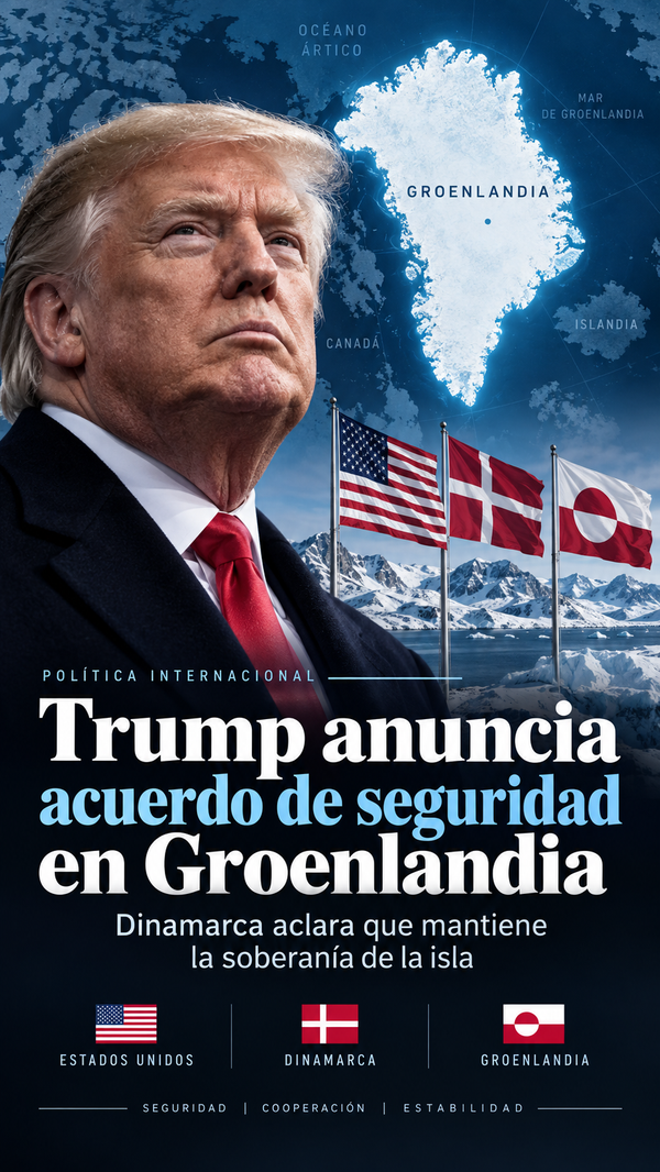 Trump anuncia un acuerdo para ampliar la presencia militar de EE.UU. en Groenlandia; Dinamarca aclara que aún debe ser firmado