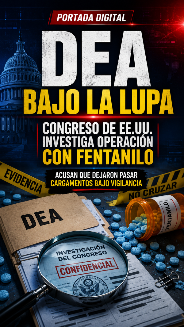 Congreso de Estados Unidos investiga a la DEA por dejar circular cargamentos de fentanilo