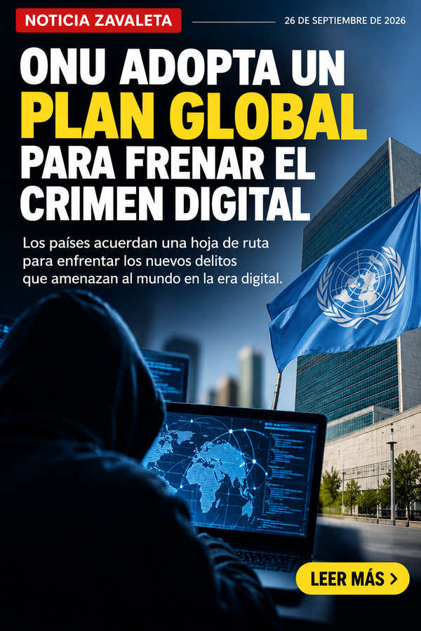 ONU adopta un plan global para hacer frente al crimen digital