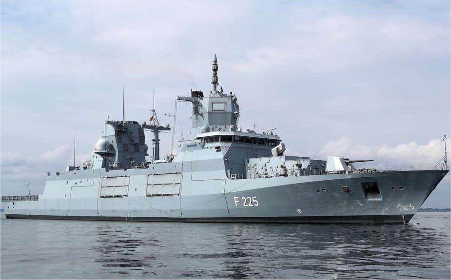 German Frigate to Pass Through the Taiwan Strait