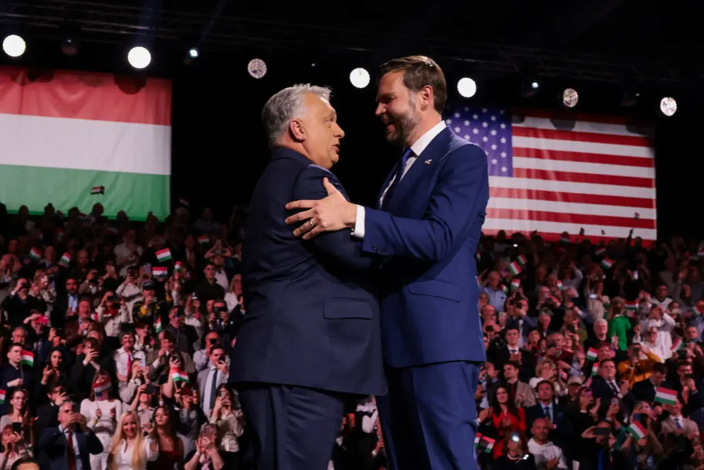 Vance Campaigns With Orban Ahead Of Hungary Election