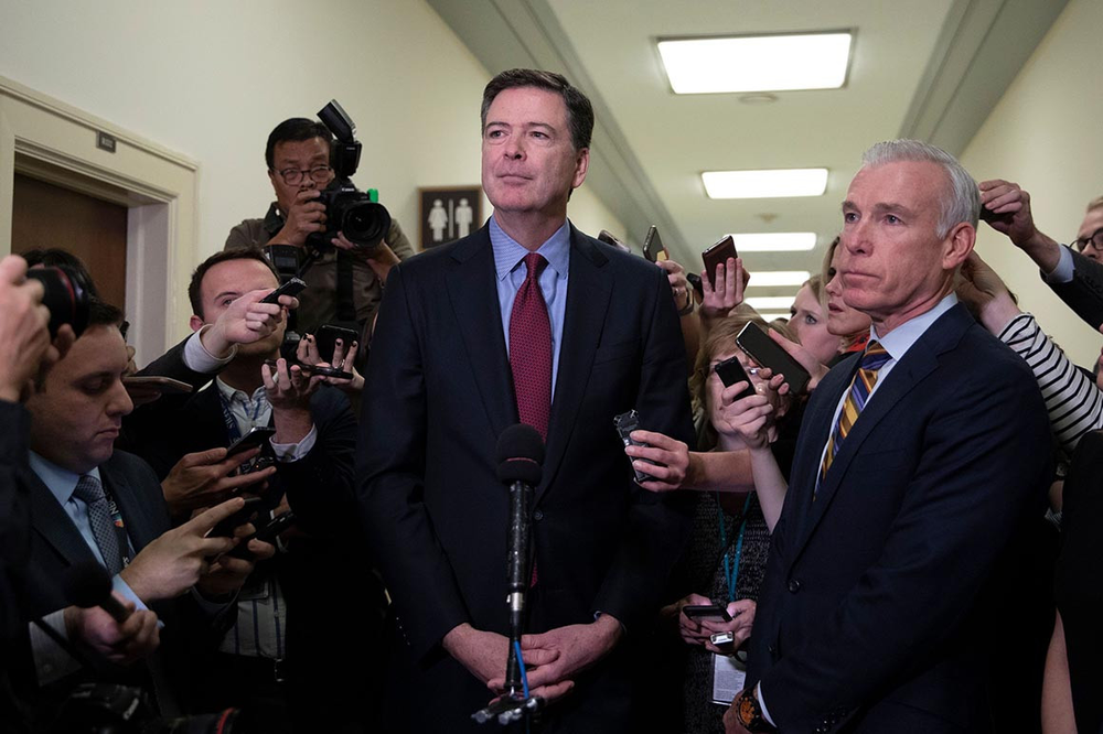 Former FBI Director Indicted Over Trump Post