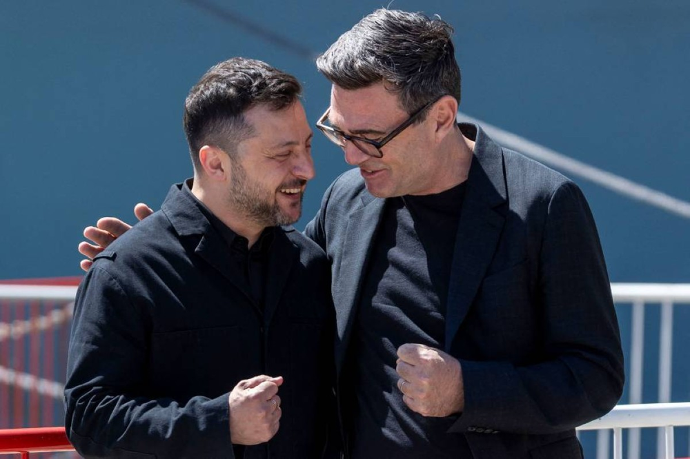 P.M. Burnham & Pres. Zelensky Reinforce Ties & Discuss Drone Partnership