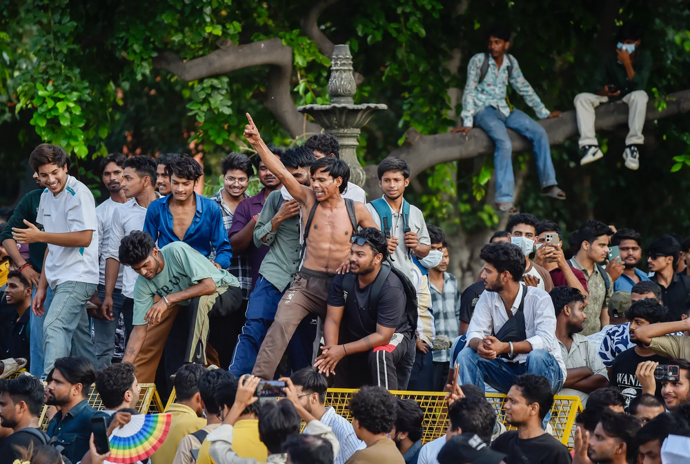 Large Scale Youth Protests Within India Test P.M. Modi’s Electoral Grip