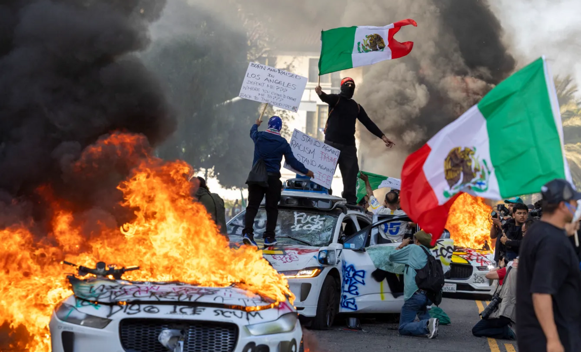 LA Riots Enters Fifth Day