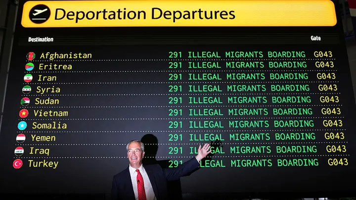UK Reform Party Leader Promises Mass Deportation With Election Win
