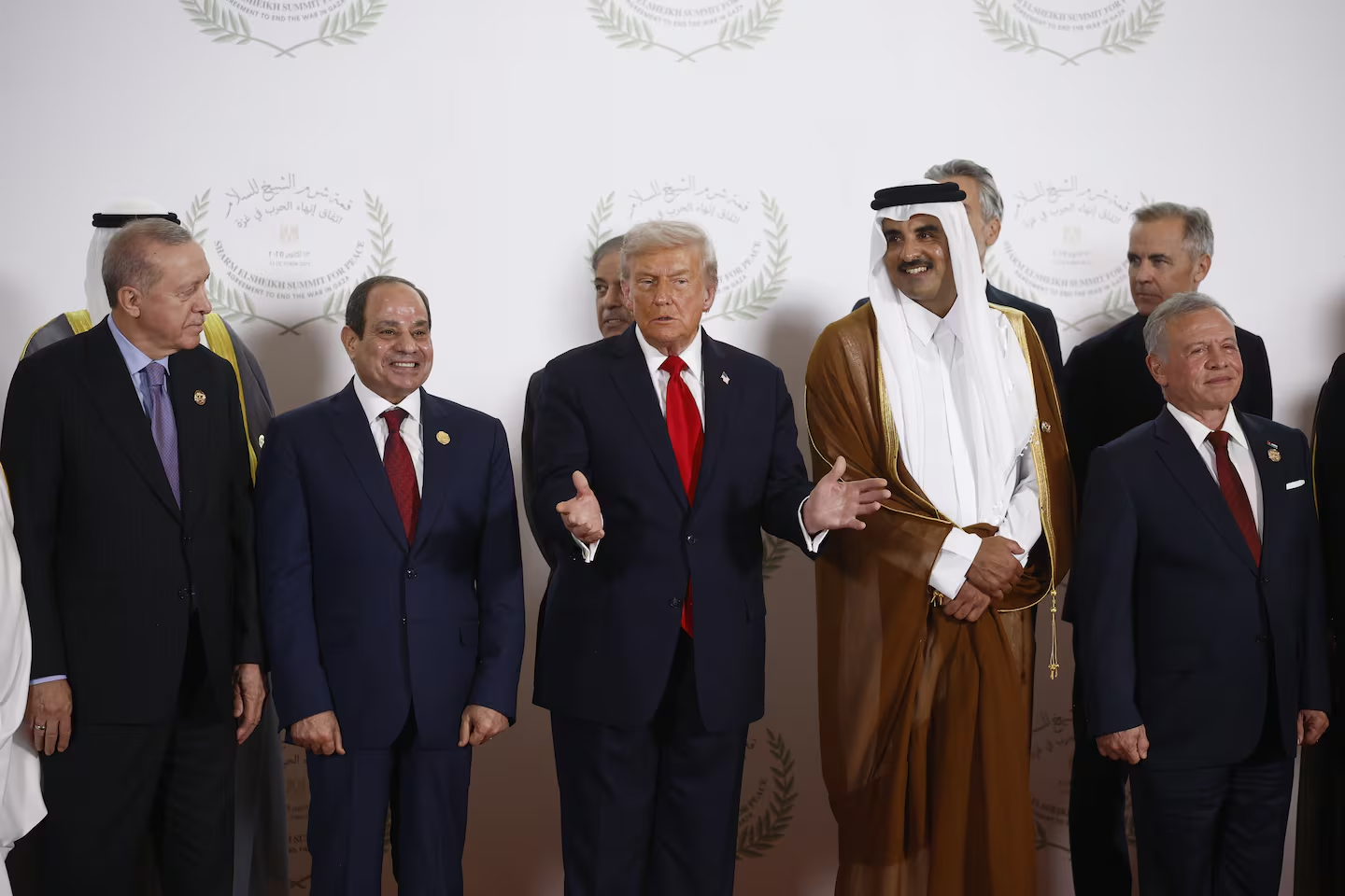 Leaders Coalesce Around Trump In Sharm El-Sheikh For Middle East Peace Summit