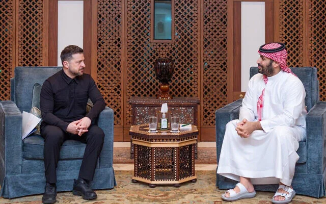 Zelensky Hails Progress In Middle East Visit