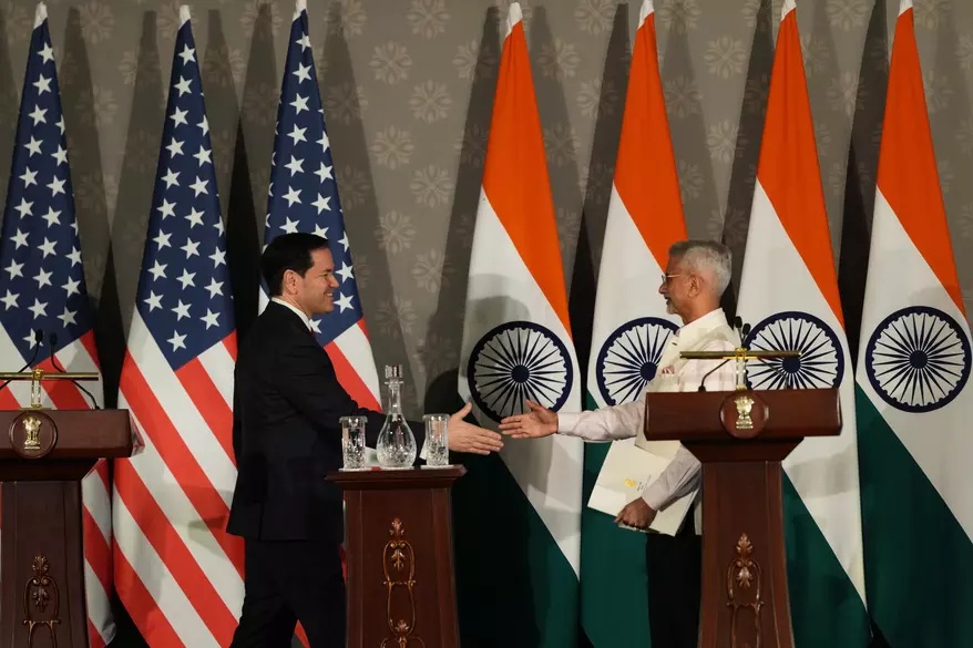Rubio Seeks Stronger Ties In 1st Official Trip To India