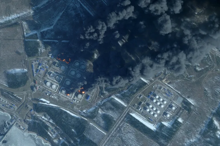 Ukraine Launches Heavy Attack Against Russian Port & Tankers
