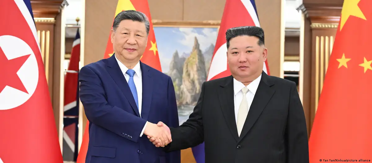 President Xi Bolsters Relationship With North Korea In Pyongyang