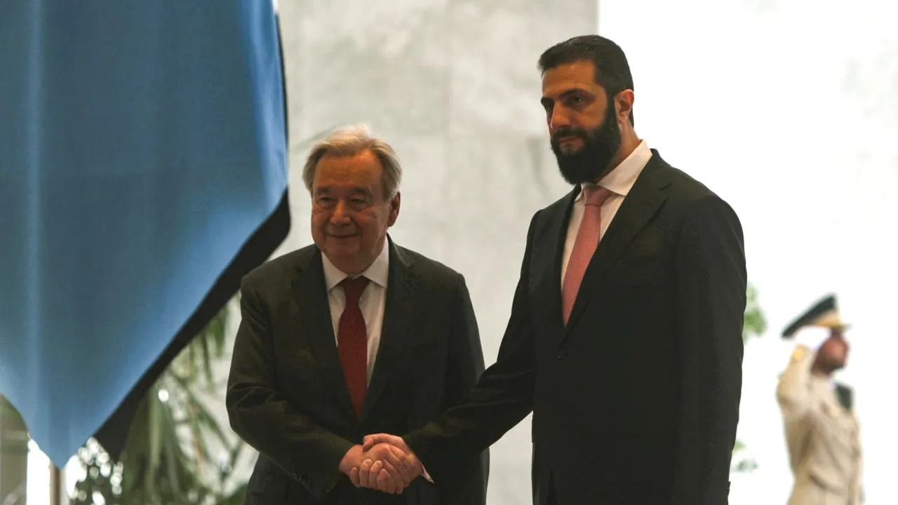 UN Chief Calls For Public Support Of Syria In Damascus Visit