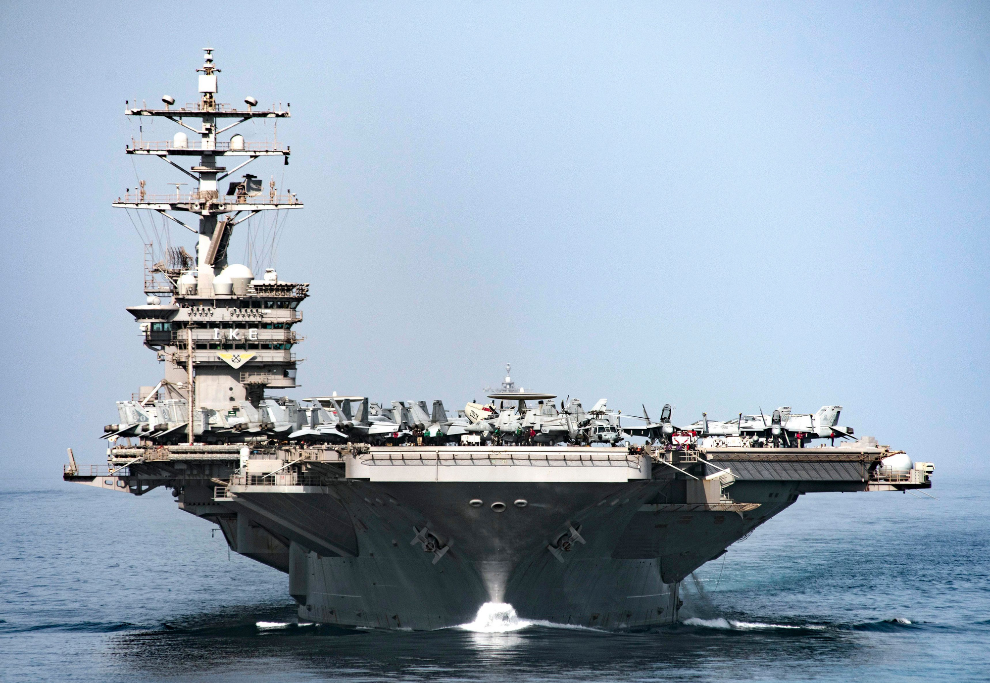 U.S. & Iran Trade Fire Near Hormuz