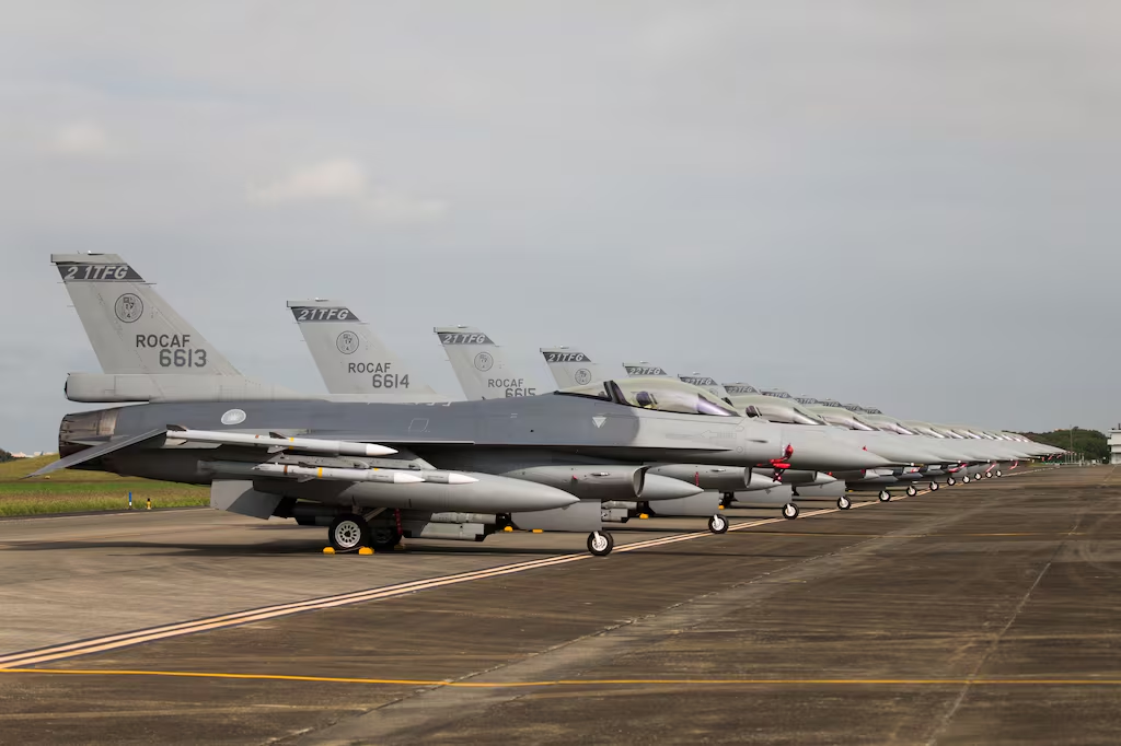 Taiwan's First Two New F-16s Have Sat Grounded in Hawaii for Five Weeks