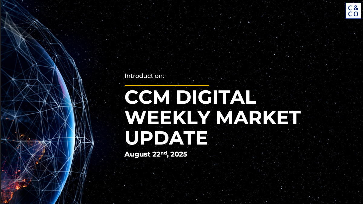 CCM Blockchain Newsletter (August 25, 2025)