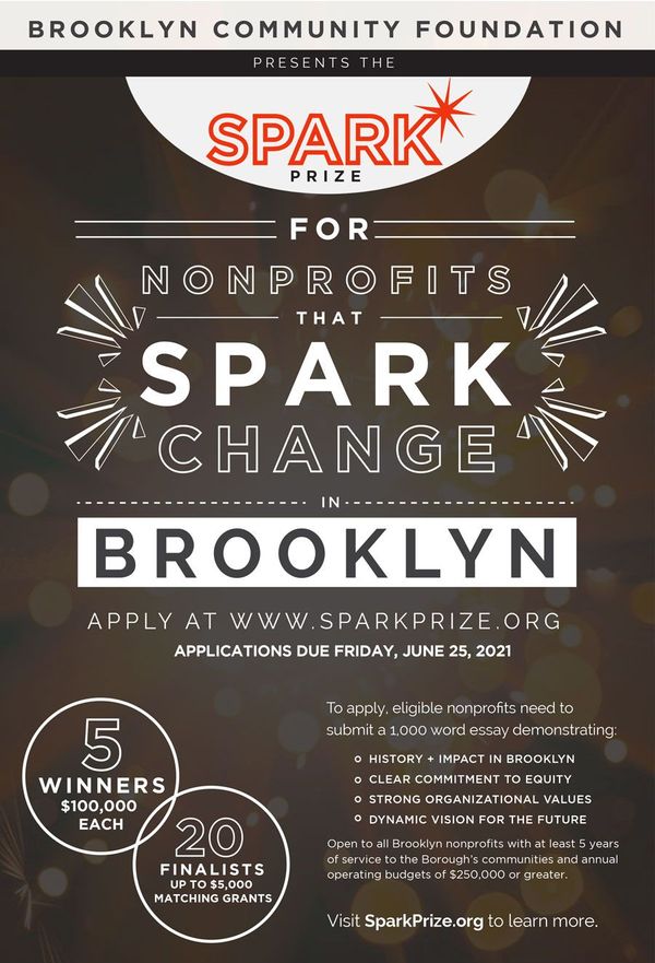 Applications Open For Spark Prize For Brooklyn Nonprofits