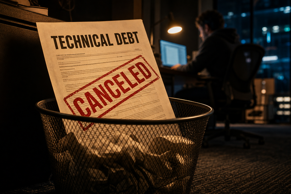 Stop worrying about technical debt