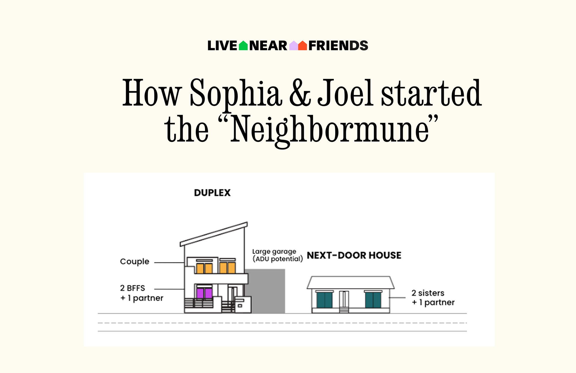 Instigating 101: How Sophia & Joel started "The Neighbormune"