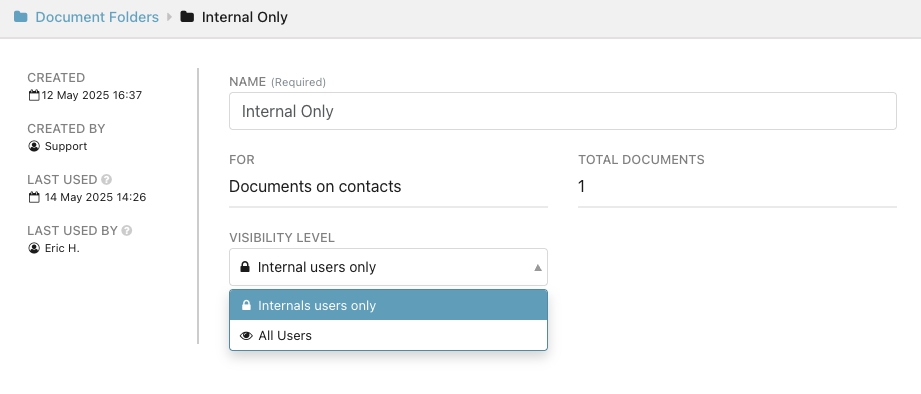 Private folder with padlock icon in Claimable claims management system