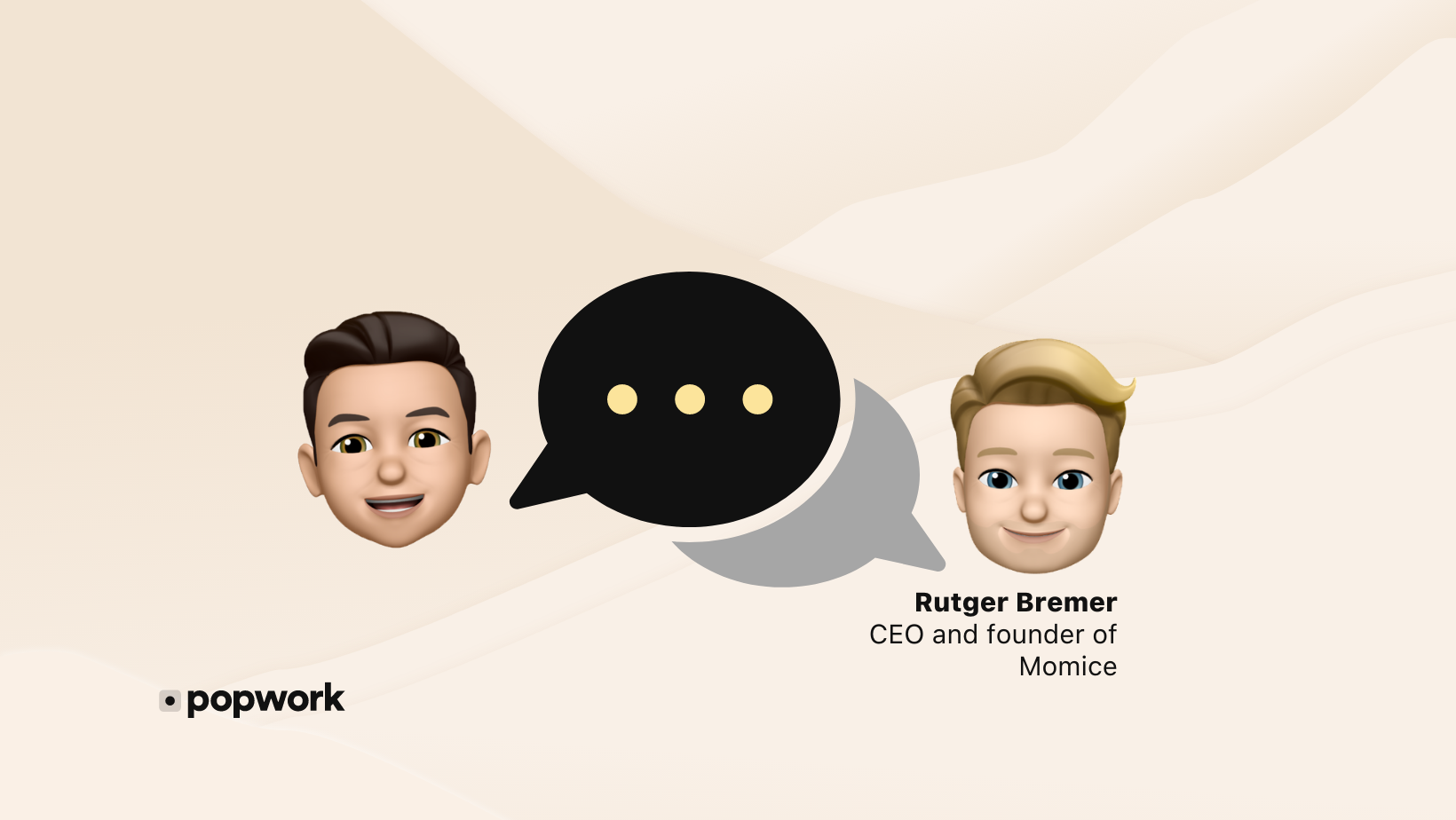 Quentin Demeestère interviewing Rutger Bremer