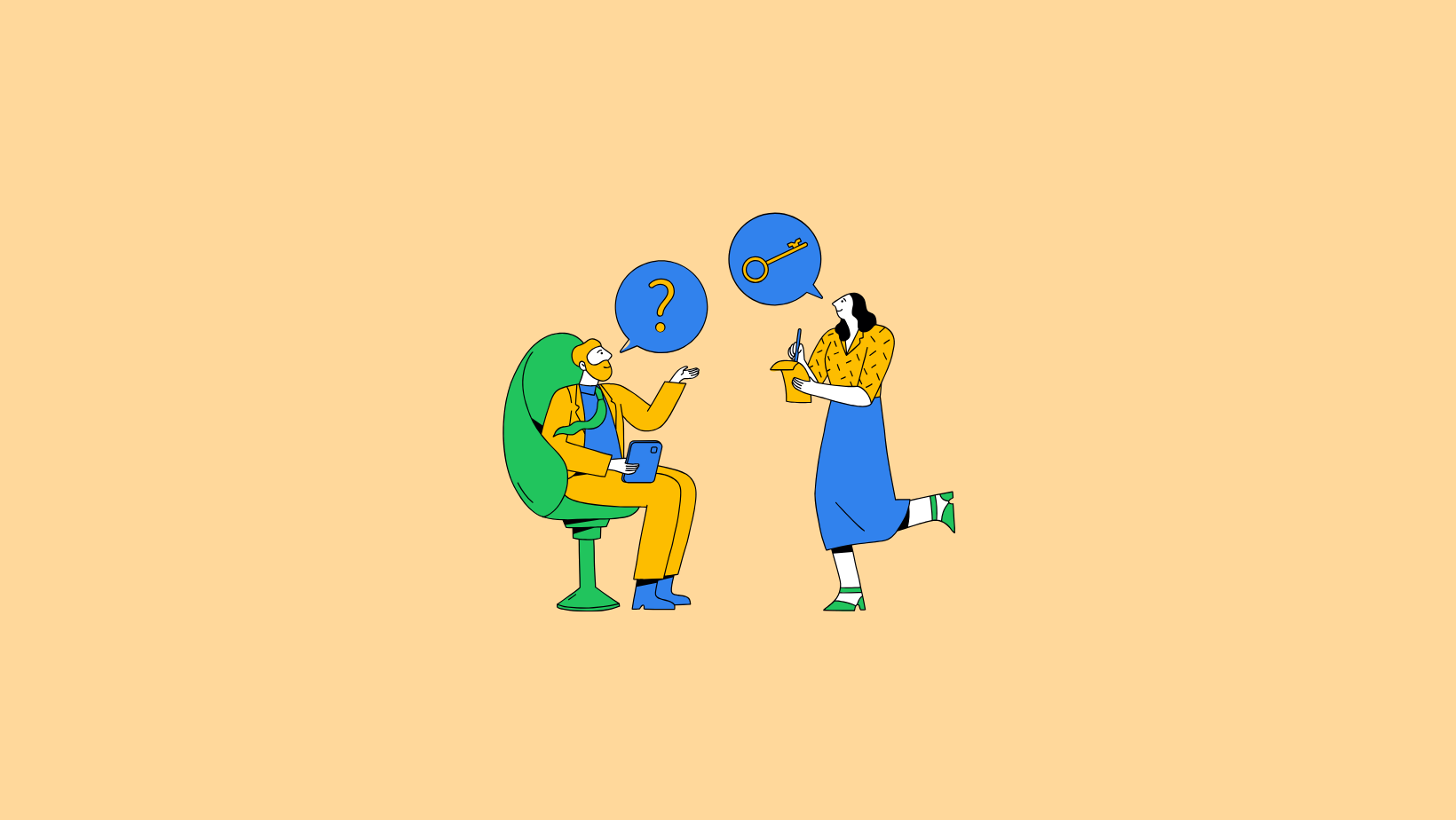 Skip-level meetings illustration