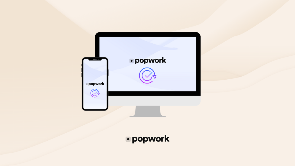 Popwork app update screen