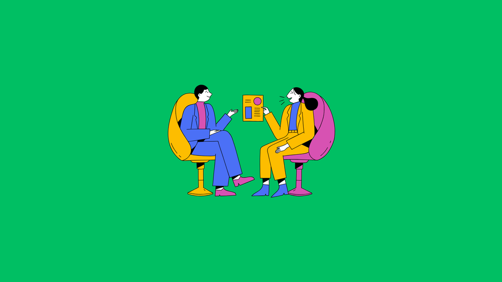 40 Annual Review Questions for Managers and Employees (ready to use) - illustration