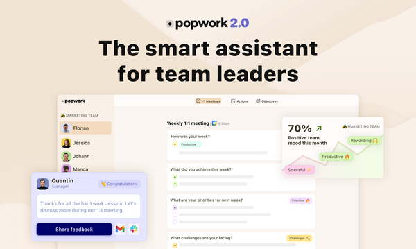 The smart assistant of managers - Popwork