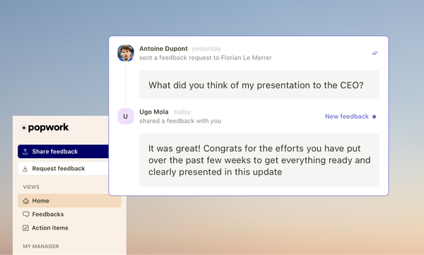 Request feedback from your manager | Product update 📥