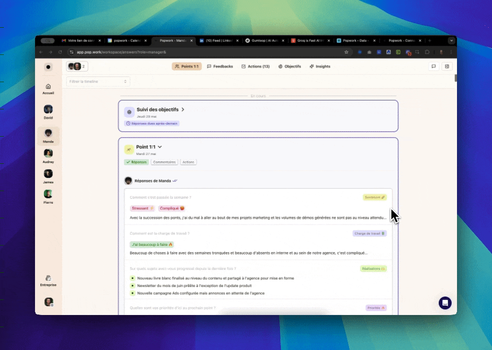 AI insights, new menu and more | Product update ✨