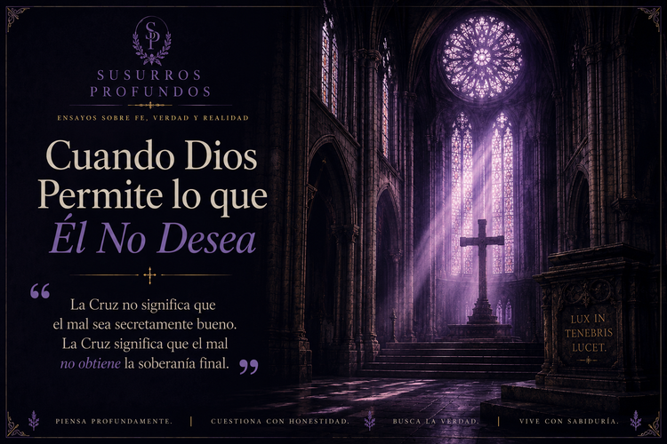 Cuando Dios Permite Lo Que No Desea