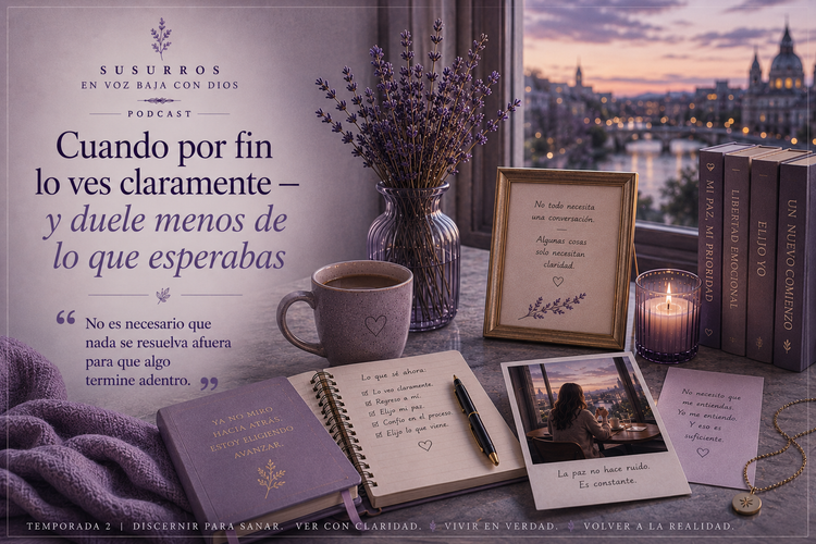 Cuando Finalmente Lo Ves con Claridad — Y Duele Menos de lo Que Esperabas