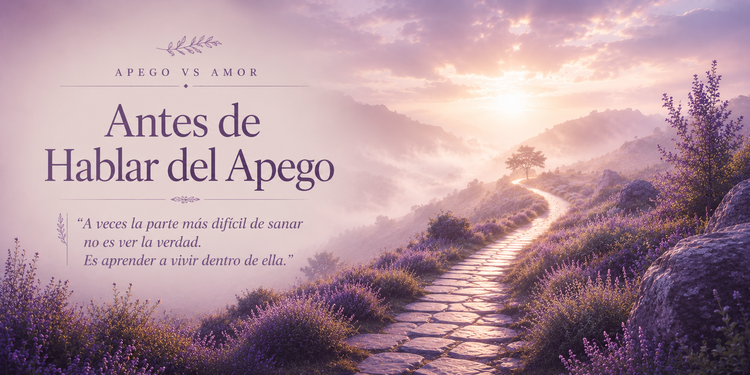 Antes de Hablar del Apego