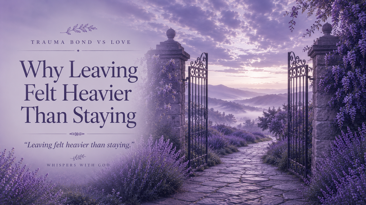 Why Leaving Felt Heavier Than Staying