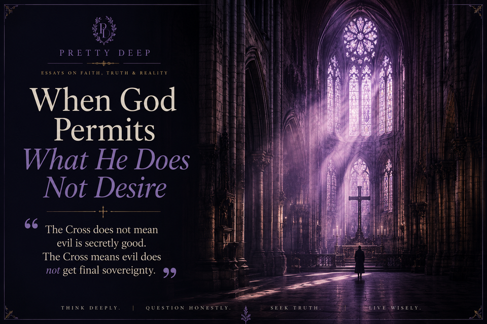 When God Permits What He Does Not Desire