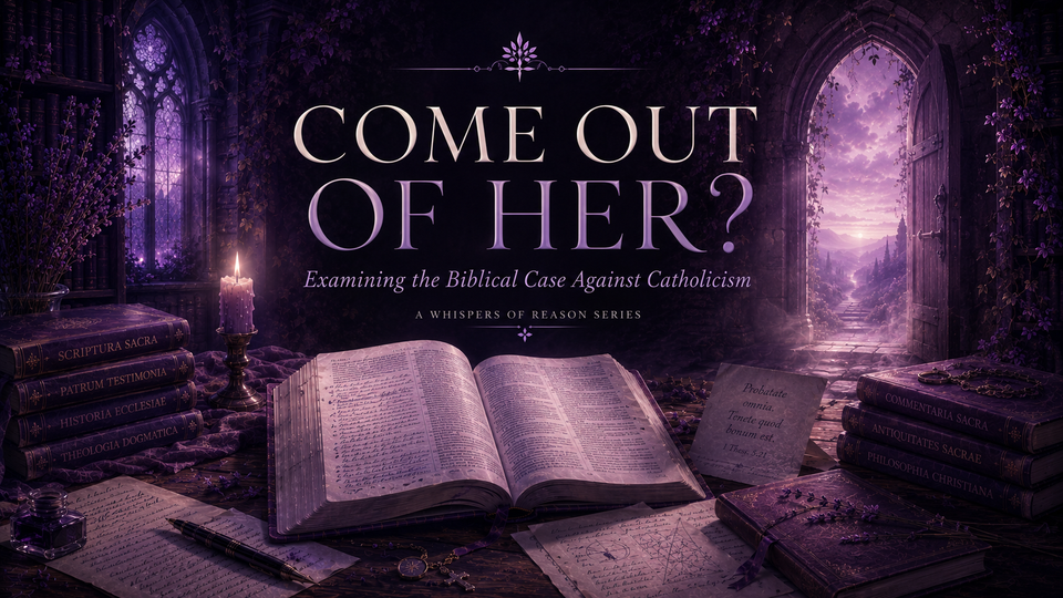 COME OUT OF HER?