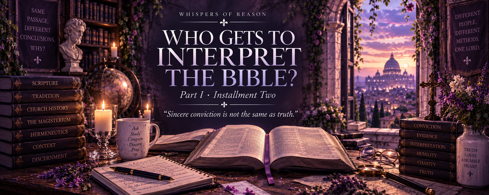 Who Gets to Interpret the Bible?