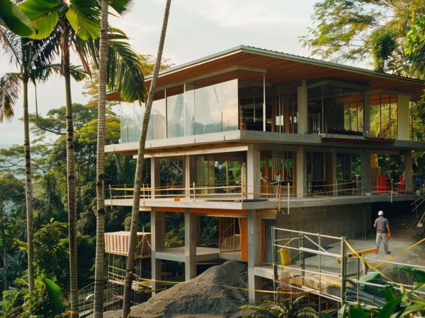 The Best Construction Method for Costa Rica: Steel, Concrete, Wood, and More