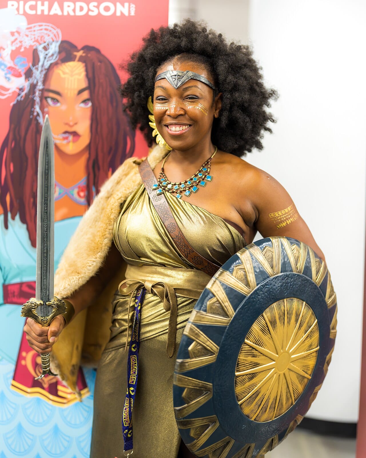 Comic book illustrator and writer Afua Richardson at Dragon Con 2026