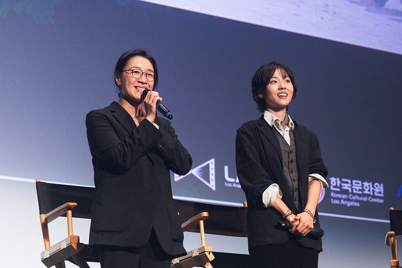 Yoon Ga-eun and Seo Su-bin at the Los Angeles Korean Film Festival