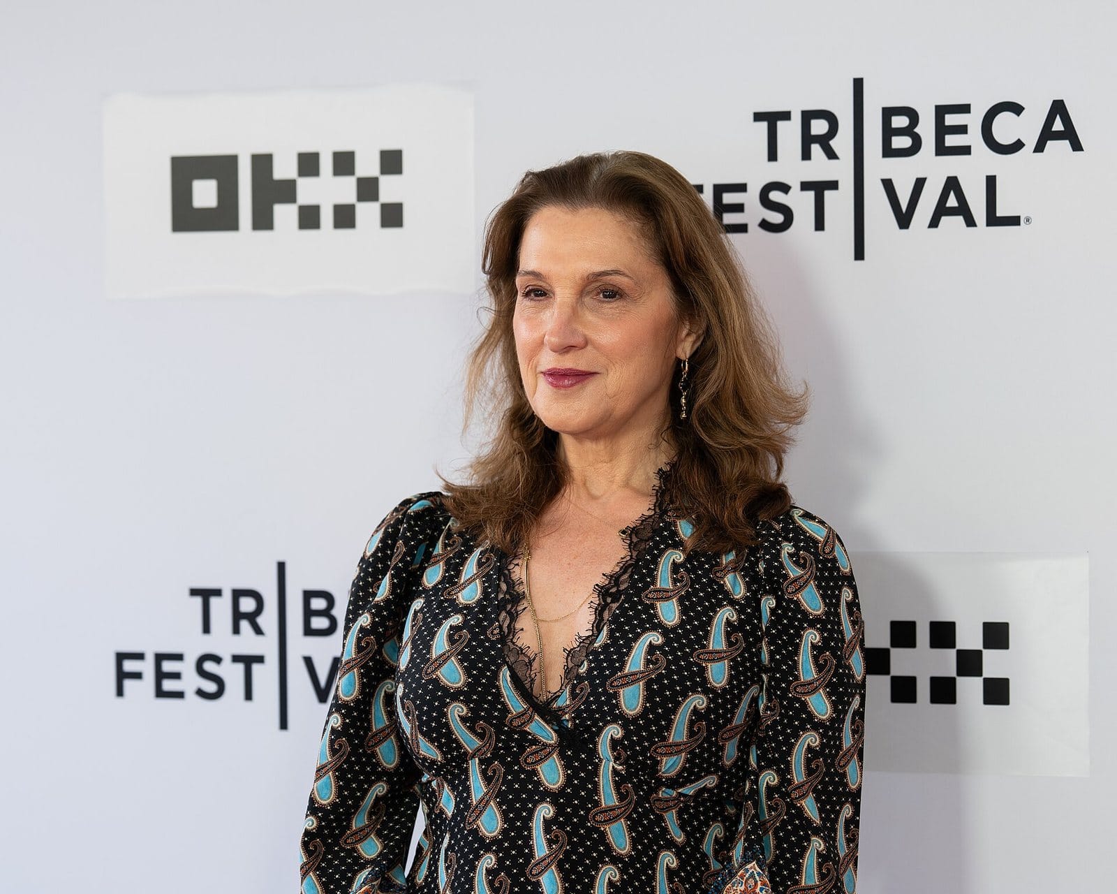 Barbara Broccoli on the Tribeca Festival step-and-repeat