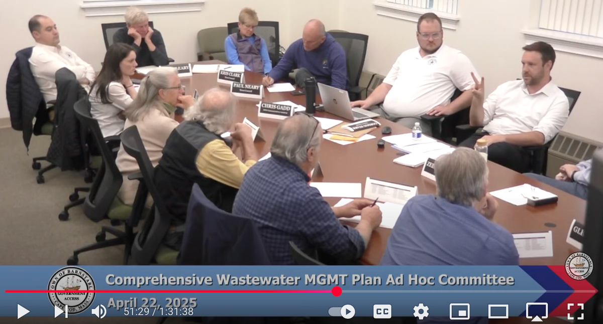 Comprehensive Wastewater Management Plan Ad Hoc Committee  | April 22, 2025