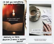 Scorpio Venus & Libra Mercury Week