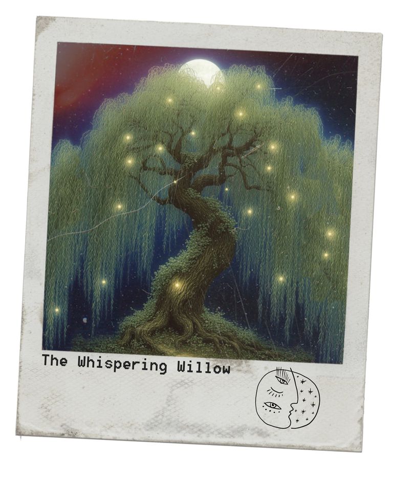 In the myths of my homeland, Czechia, whispering your desires to the ancient willow tree brings forth guidance.