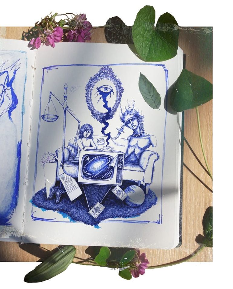 ⚖️💥🌪️AstroDoodle – Wednesday, June 4th